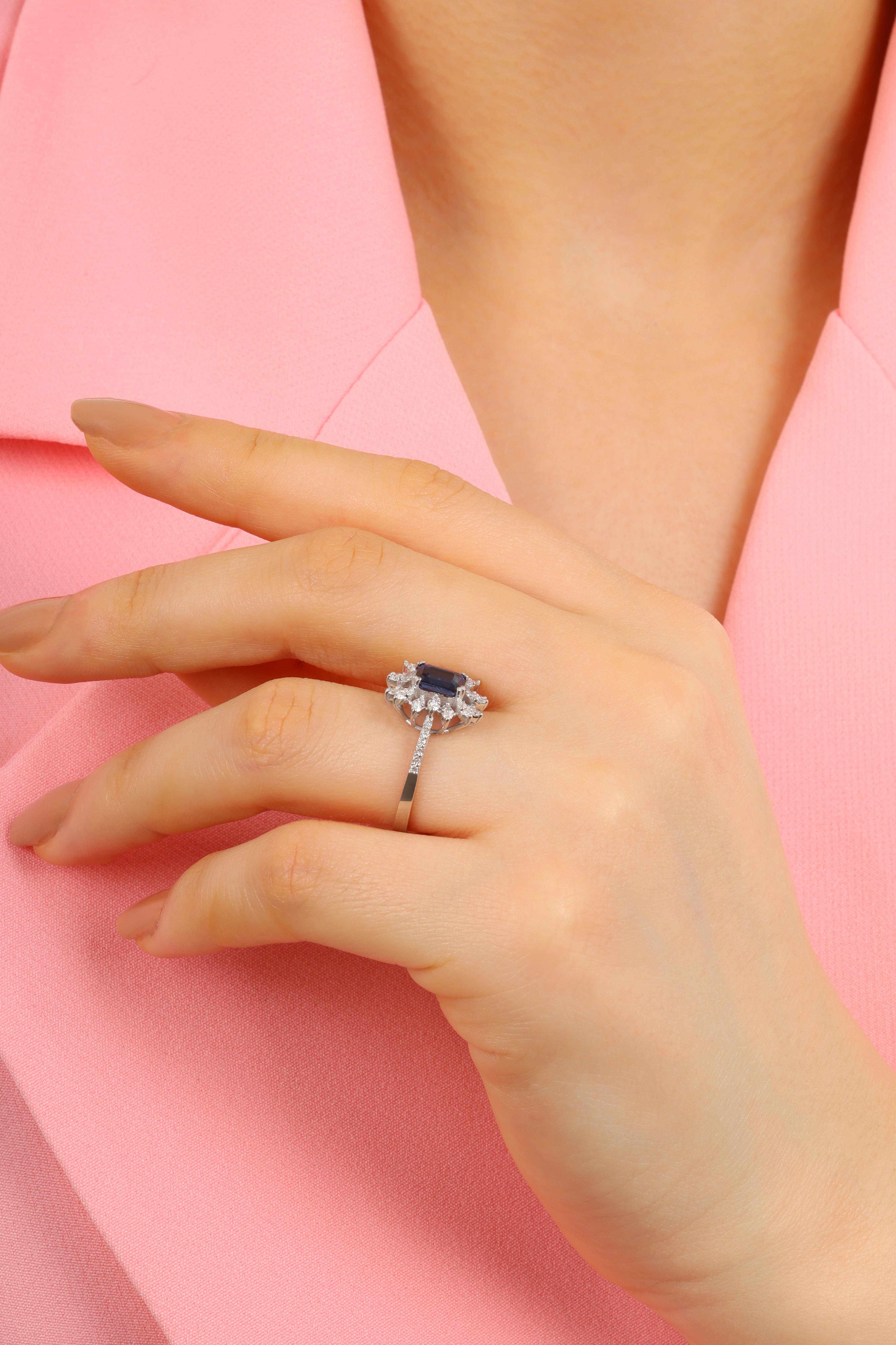 0.42 CT. BAGET PIRLANTA YÜZÜK