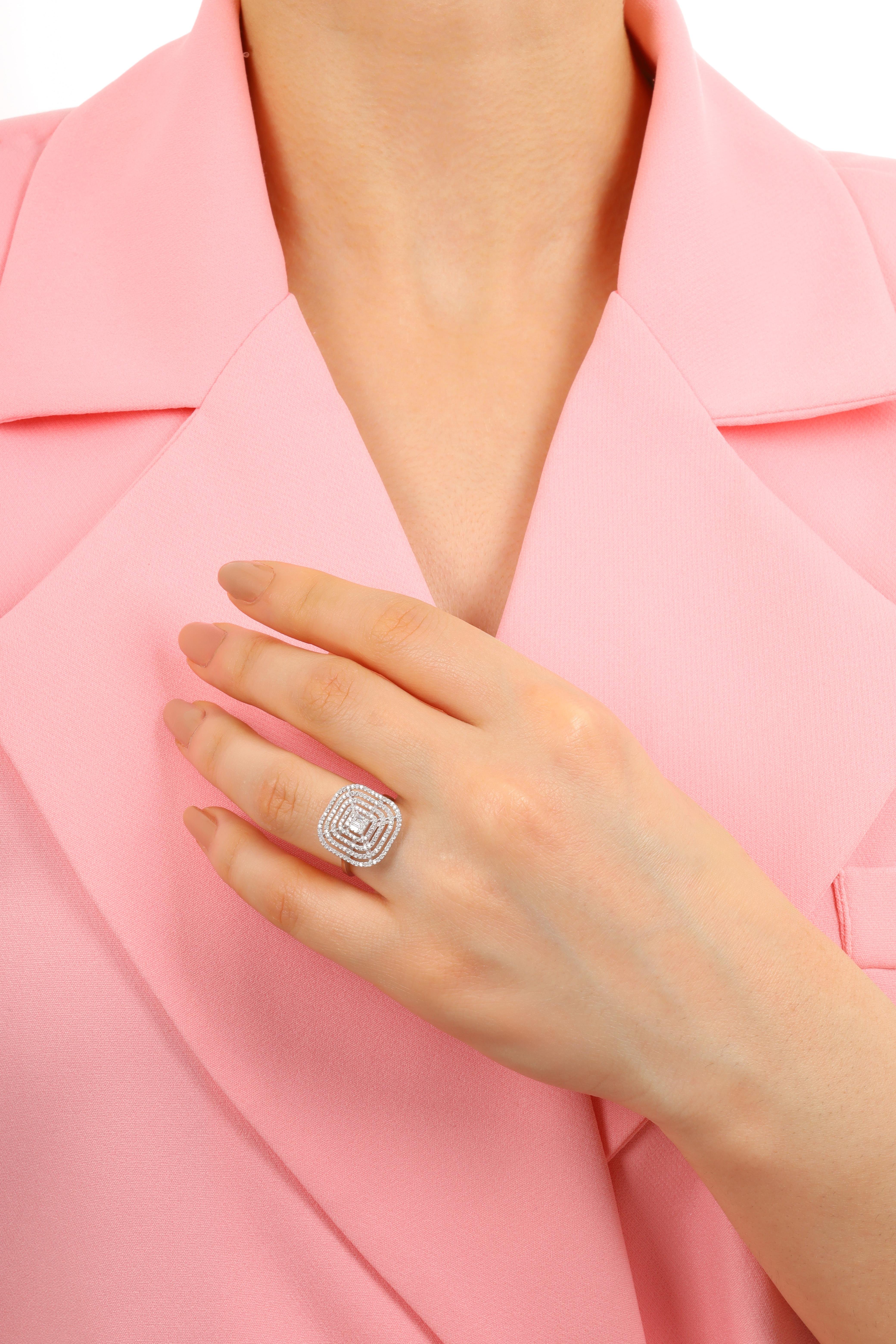 0.48 CT. BAGET PIRLANTA YÜZÜK