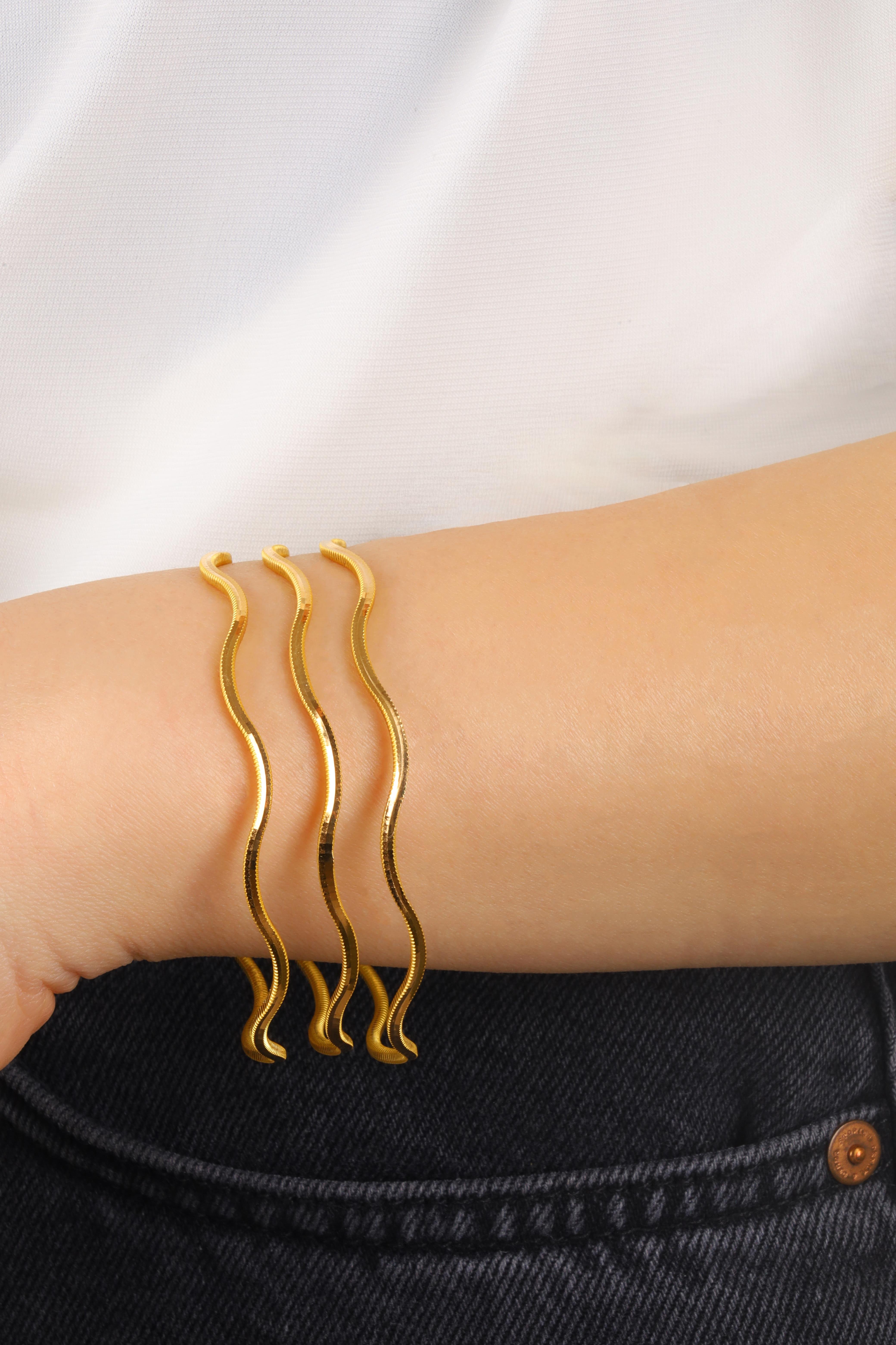 10.00 GR S MODEL AJDA MODEL ALTIN BİLEZİK