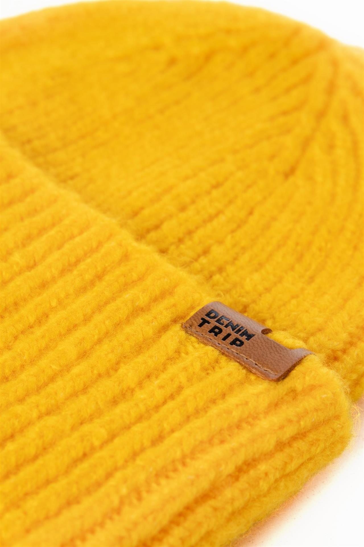 BEANİE Regular Fit Sarı Bere