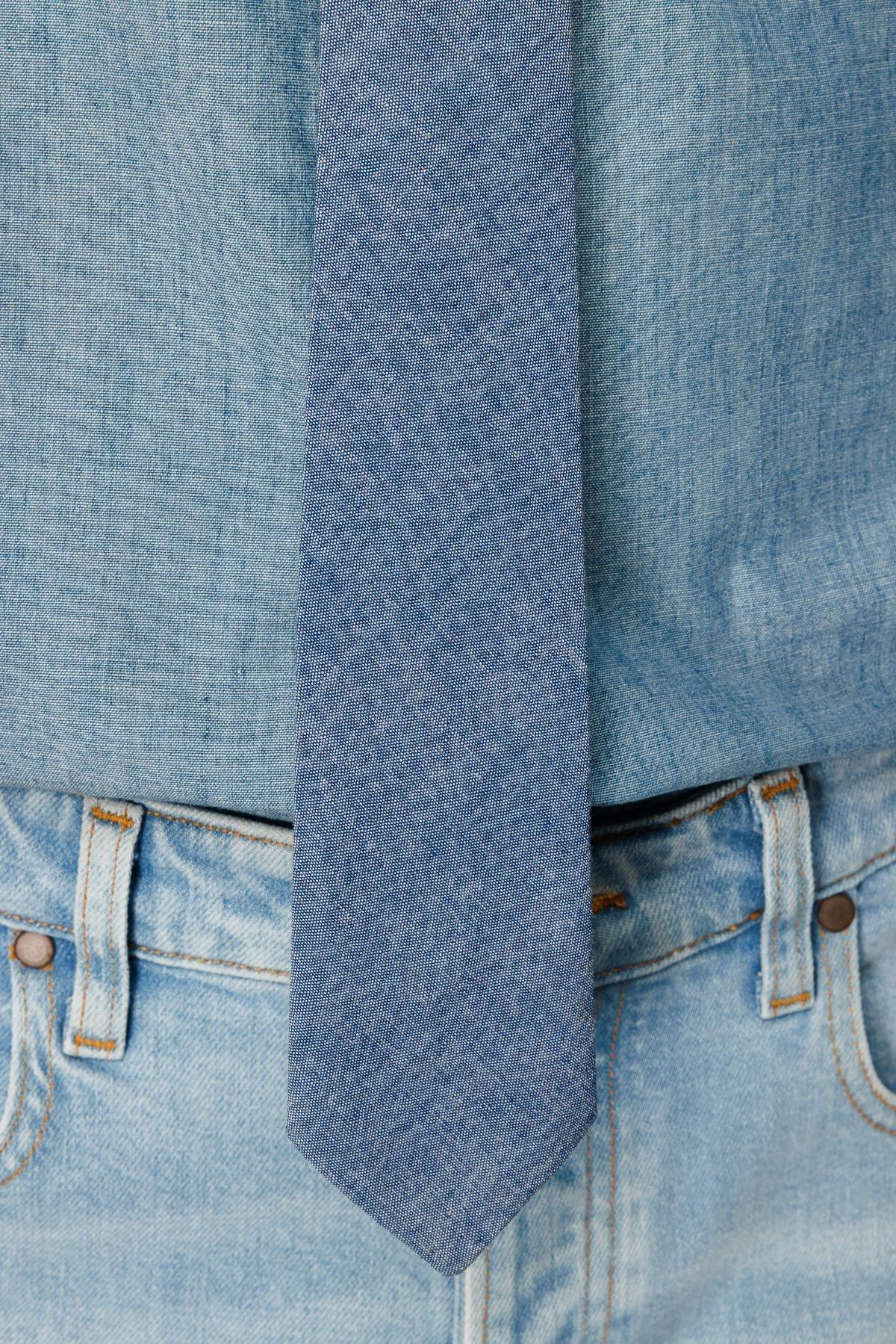 Chambray Denim Kravat