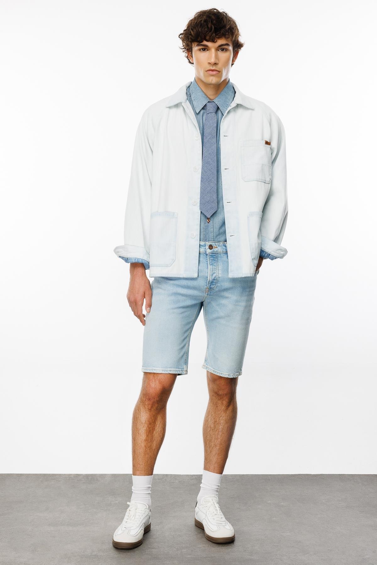 Chambray Denim Kravat