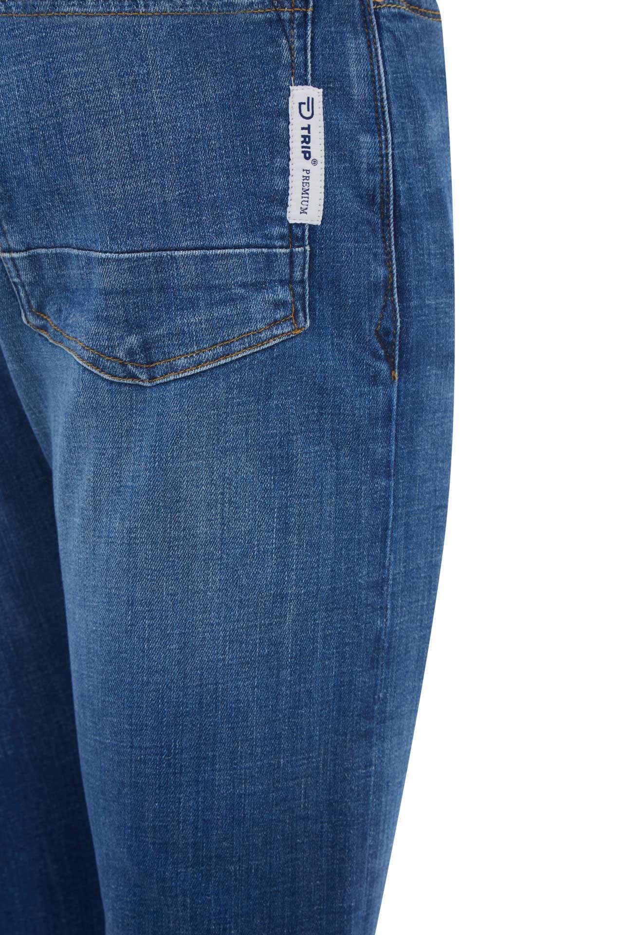 MARCEL Slim Straight Fit Normal Bel Düz Paça Koyu Indigo / Navy / Lacivert Erkek Jean Pantolon