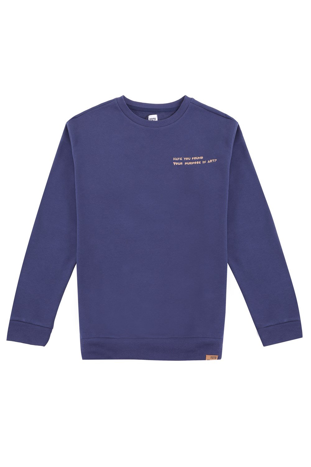 Oversize Fit Lacivert Kadın Sweatshirt