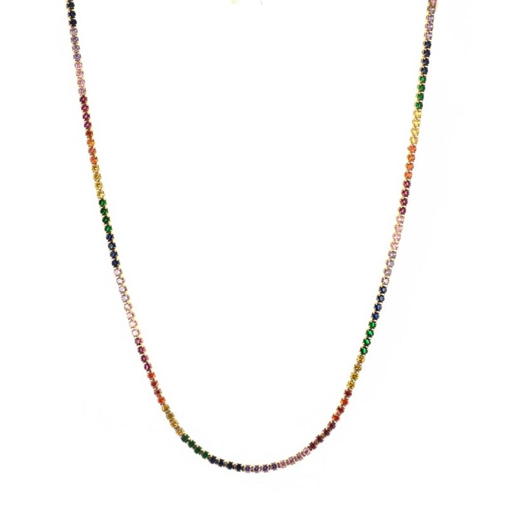 3mm Renkli Su Yolu Kolye