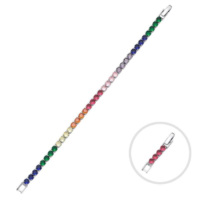 4mm Renkli Su Yolu Bileklik