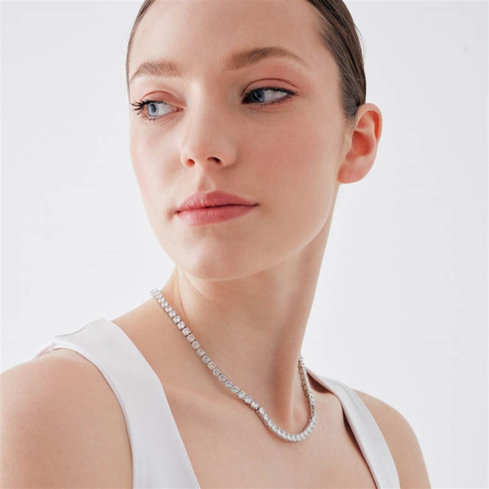 5mm Lila Su Yolu Kolye