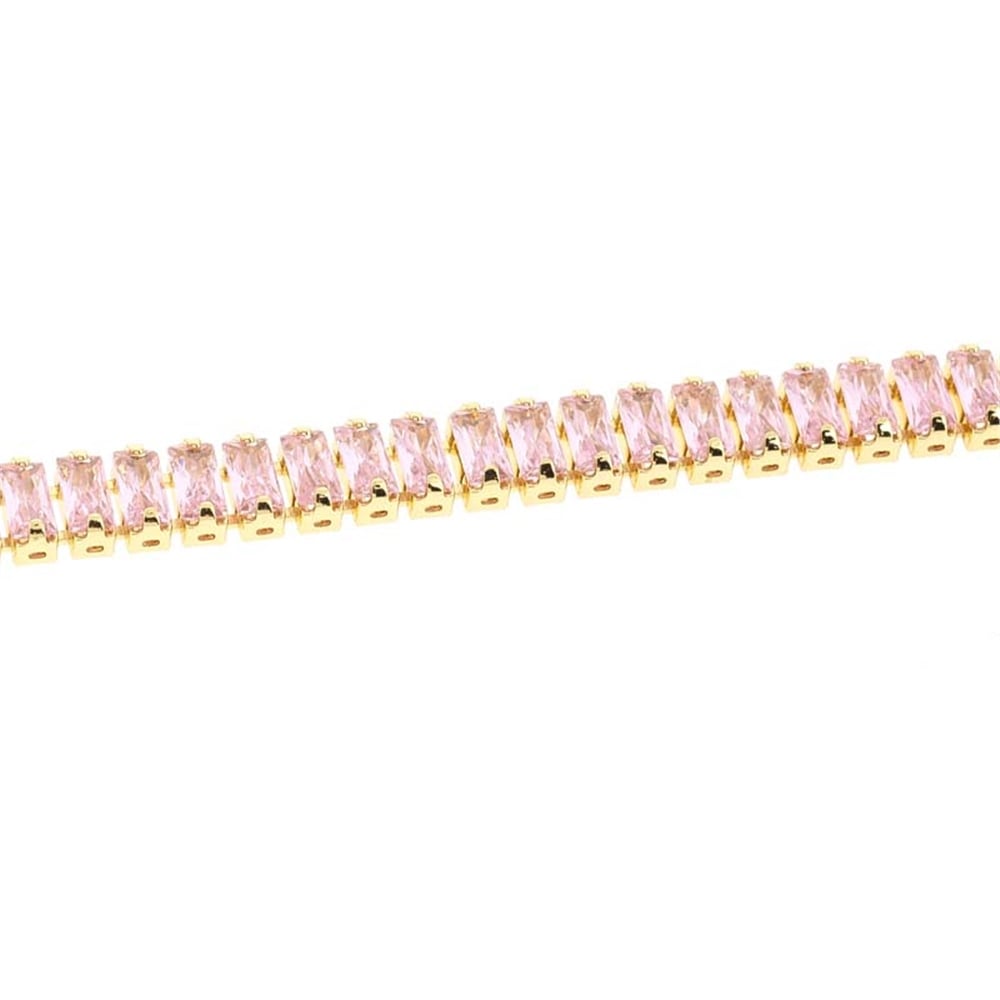 5mm Pembe Baget Choker