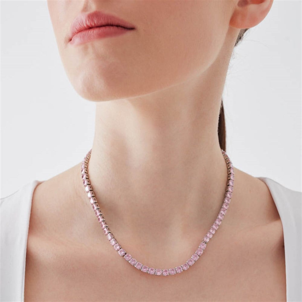 5mm Pembe Su Yolu Kolye