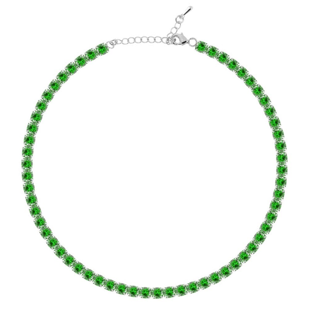 5mm Yeşil Su Yolu Choker