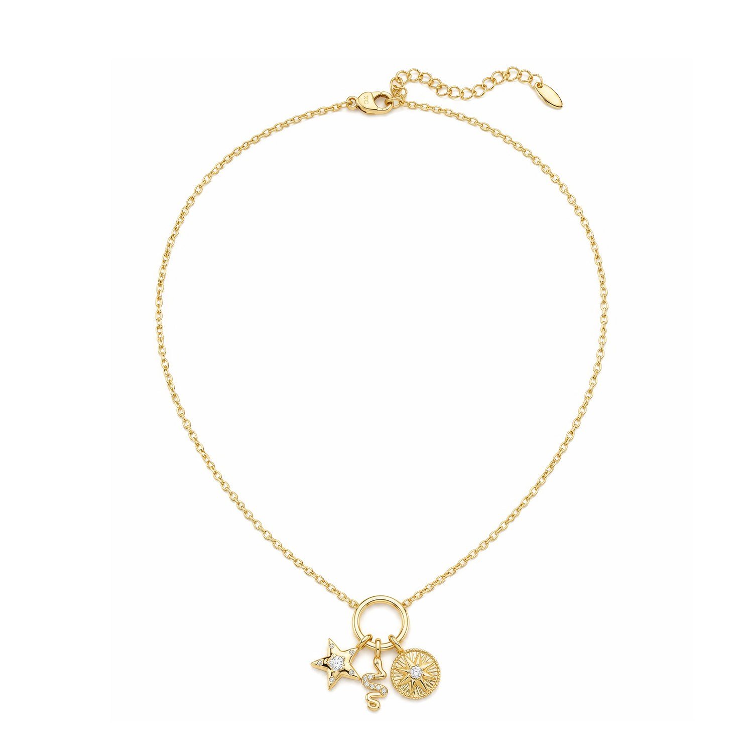 Charm Gold Kolye