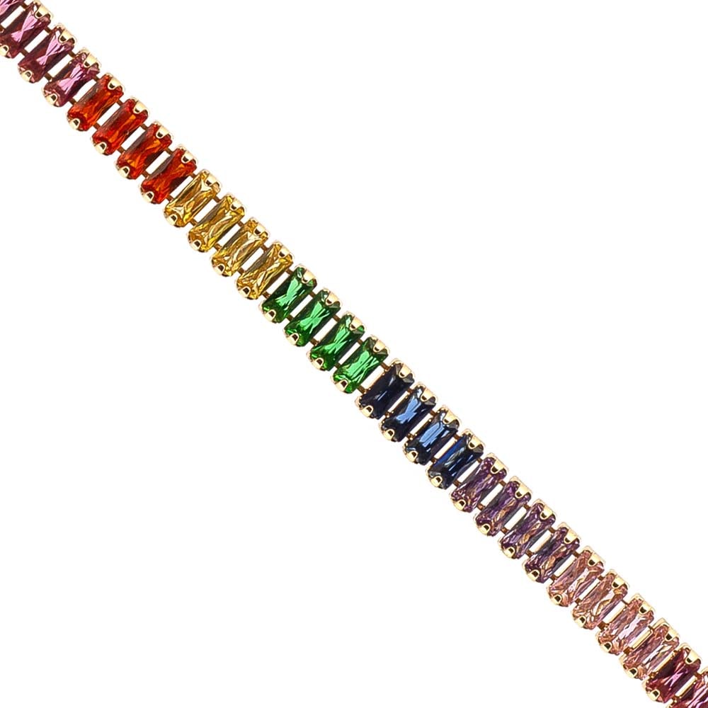 Delicato Baget Taşlı Bileklik