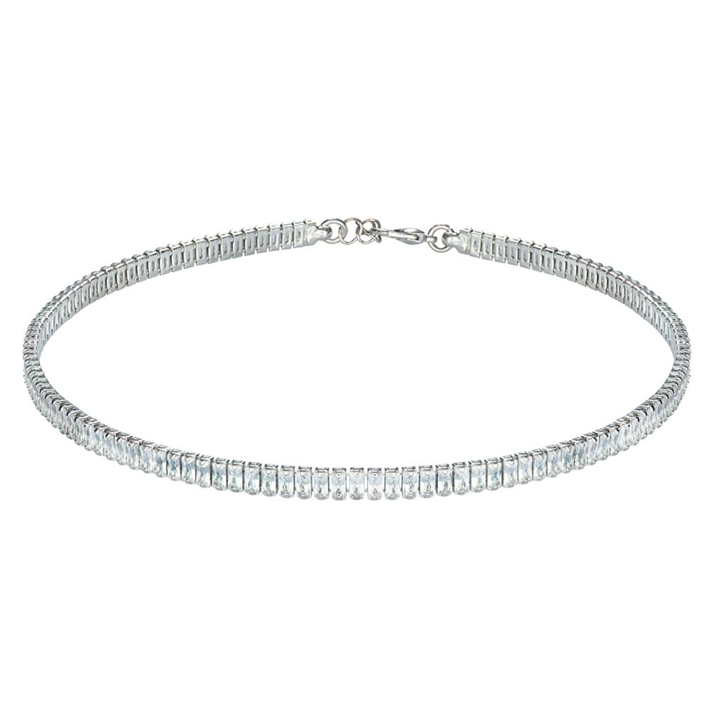 Delicato Baget Taşlı Choker