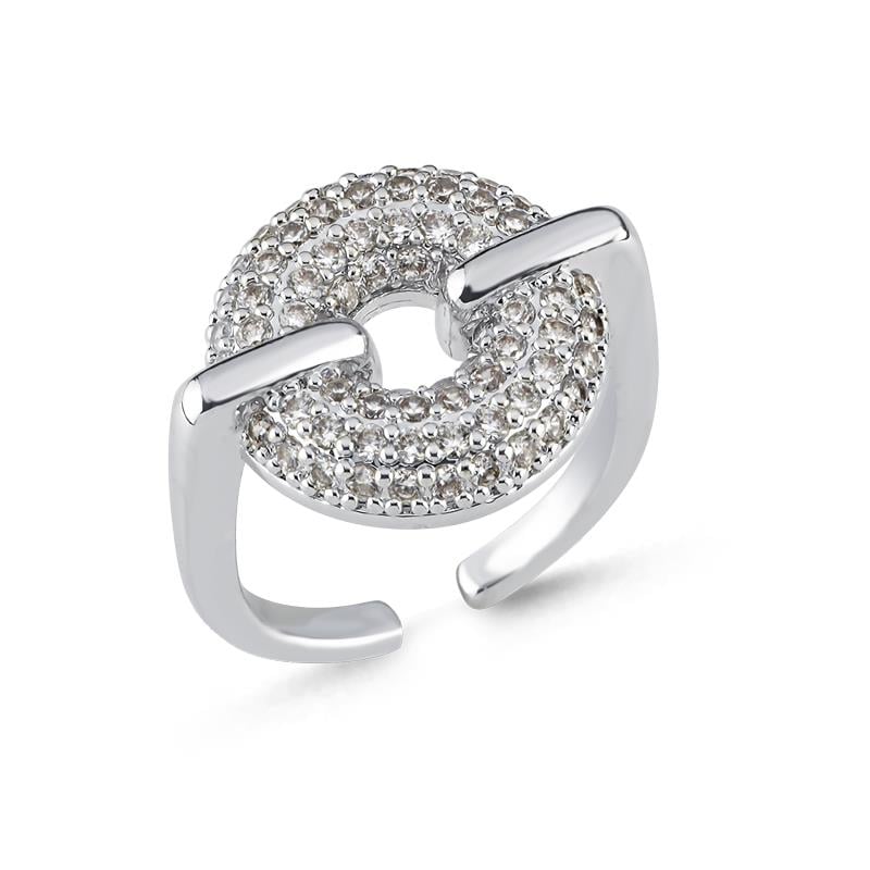 Elsa Rhodium Ayarlanabilir Yüzük