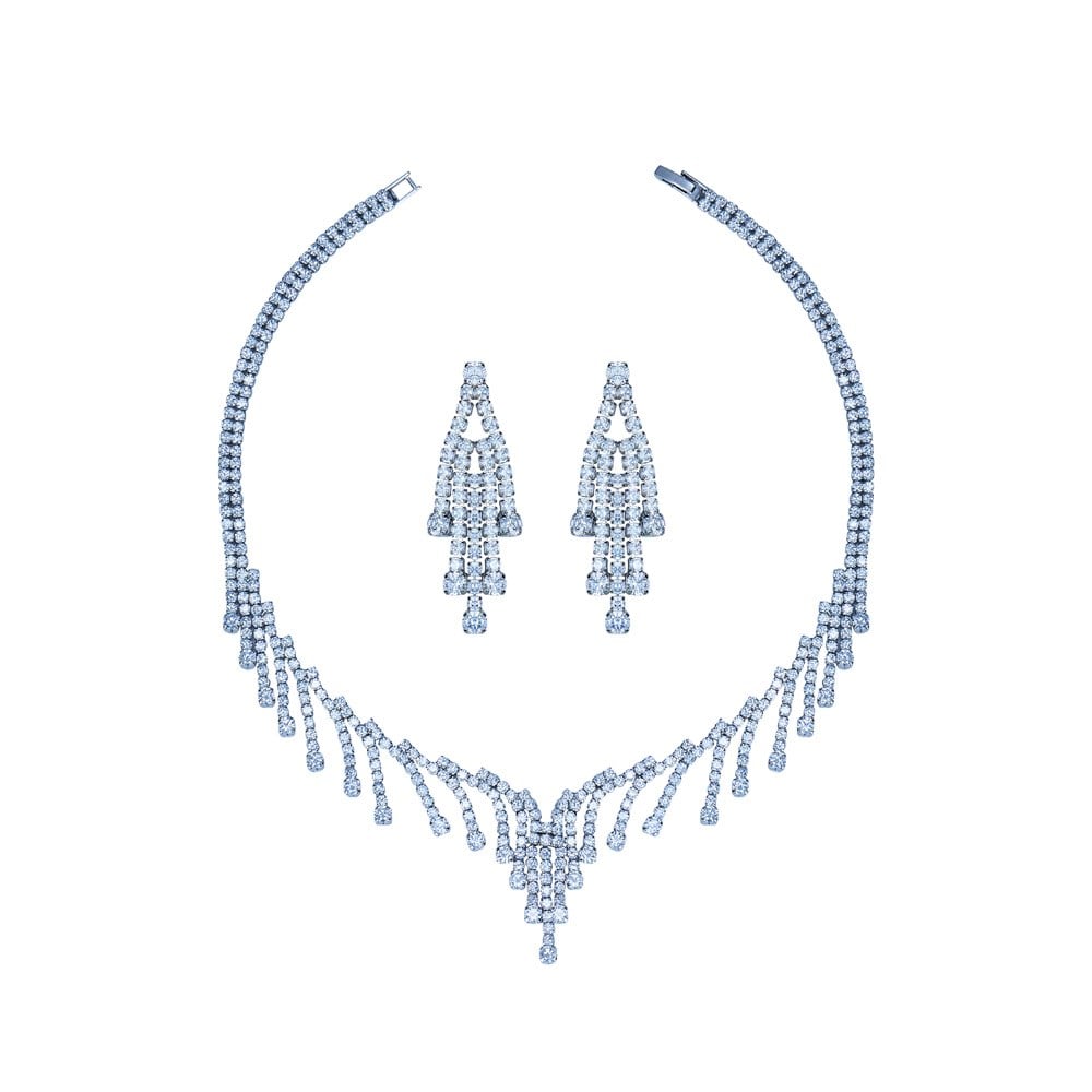 Esteso Kolye Küpe Set