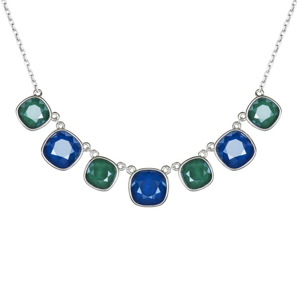 Kare Swarovski Kristalli Kolye