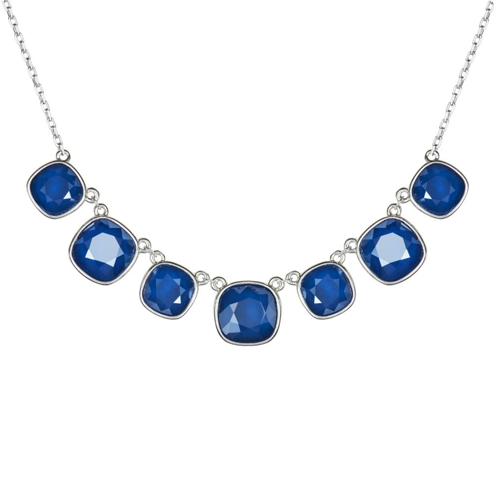 Kare Swarovski Kristalli Kolye