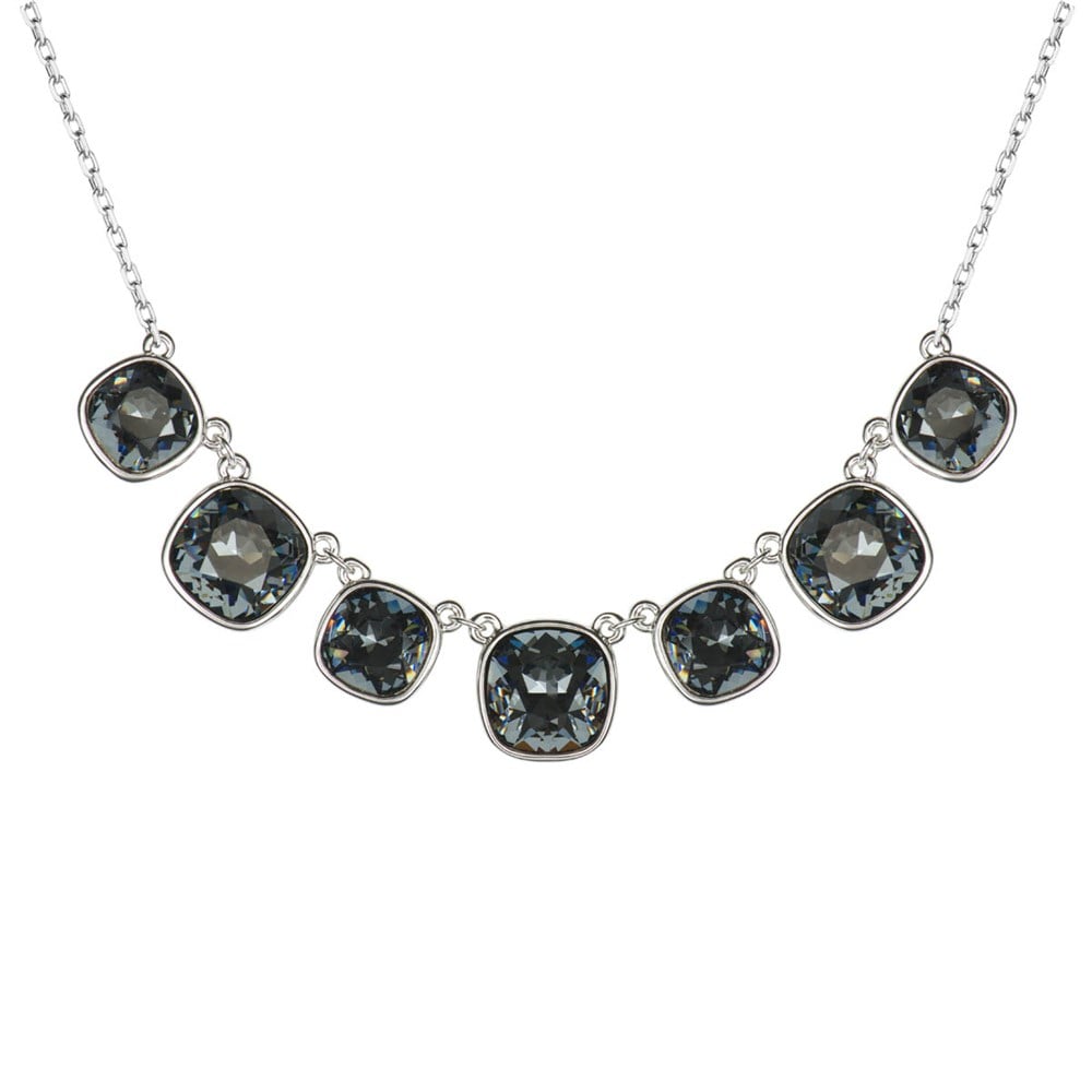 Kare Swarovski Kristalli Kolye