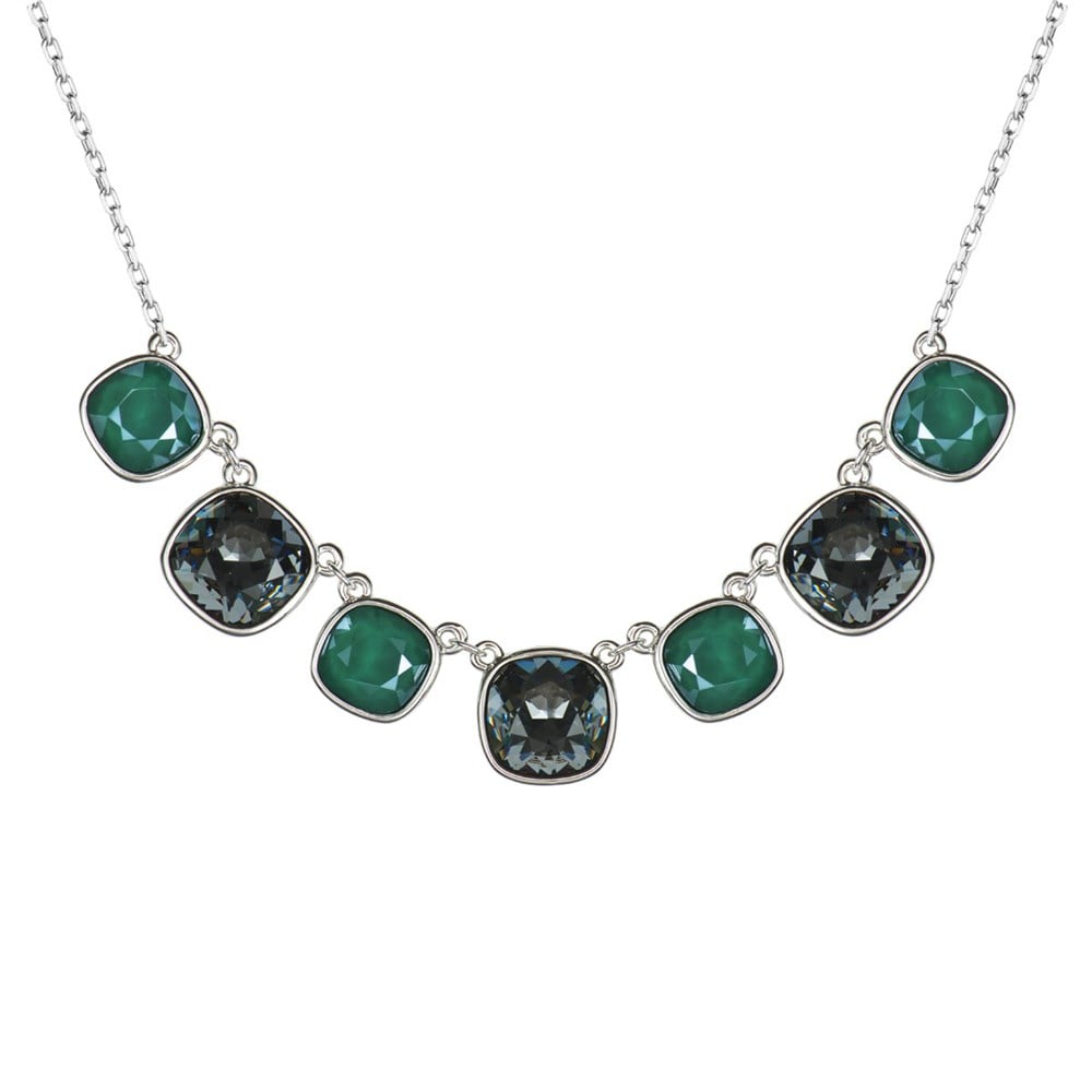 Kare Swarovski Kristalli Kolye