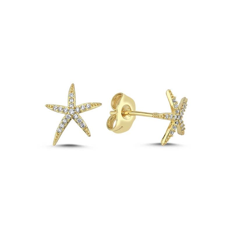 Perla Gold Küpe