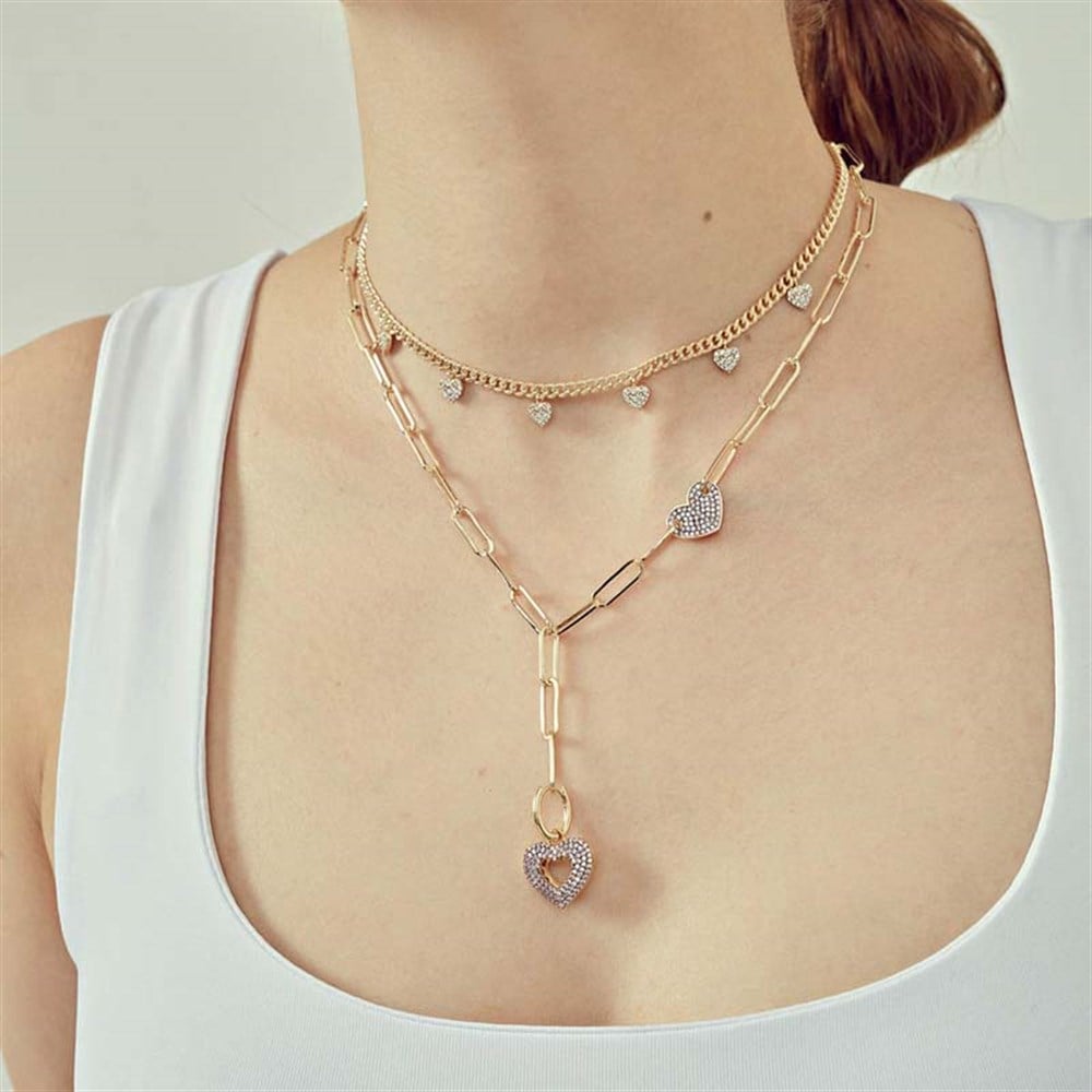 Sparkle Heart Kolye