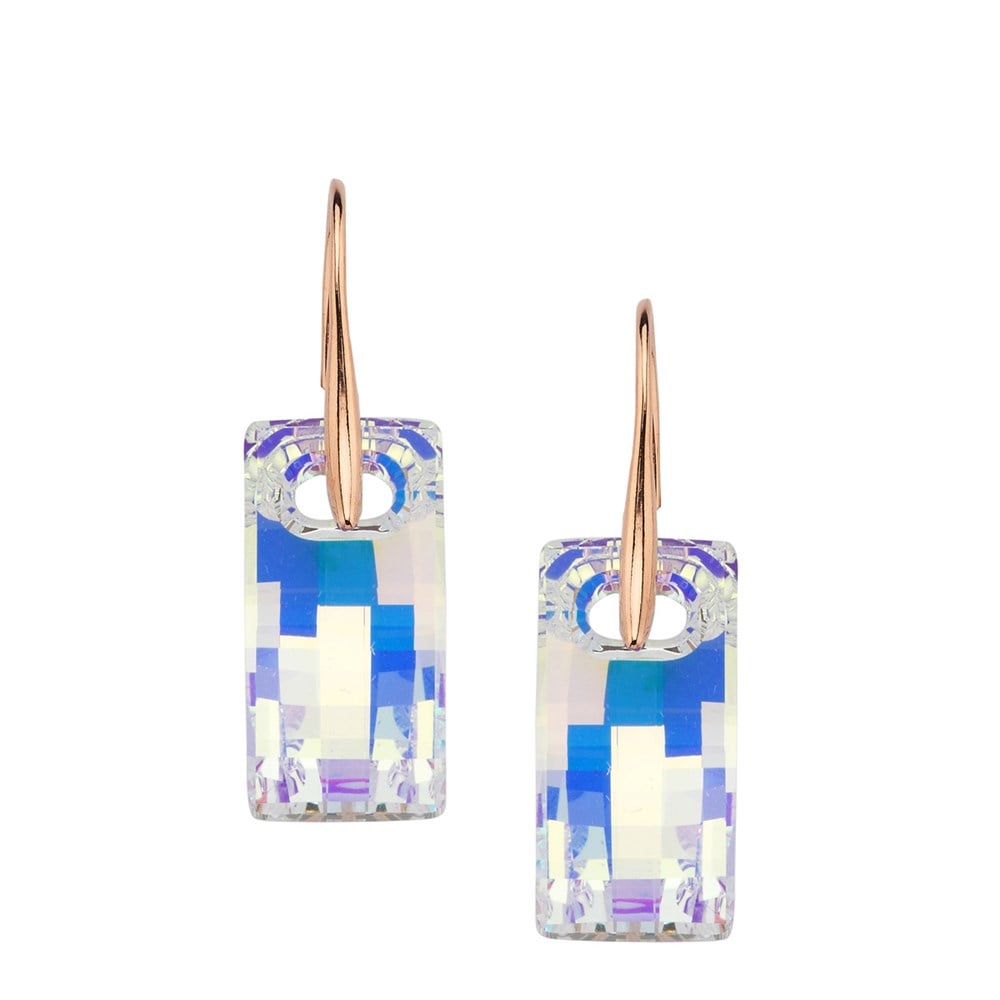 Swarovski Chessboard Küpe