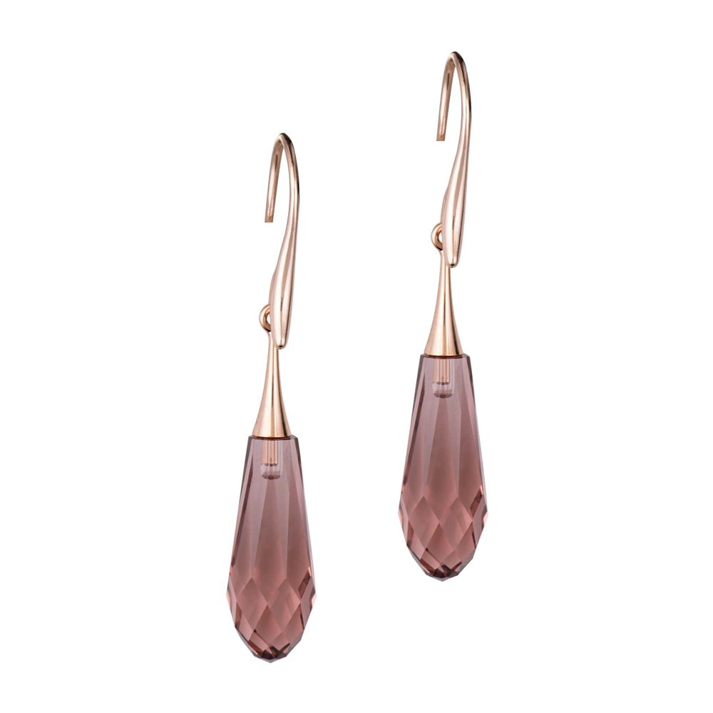 Swarovski Kristalli Drop Küpe