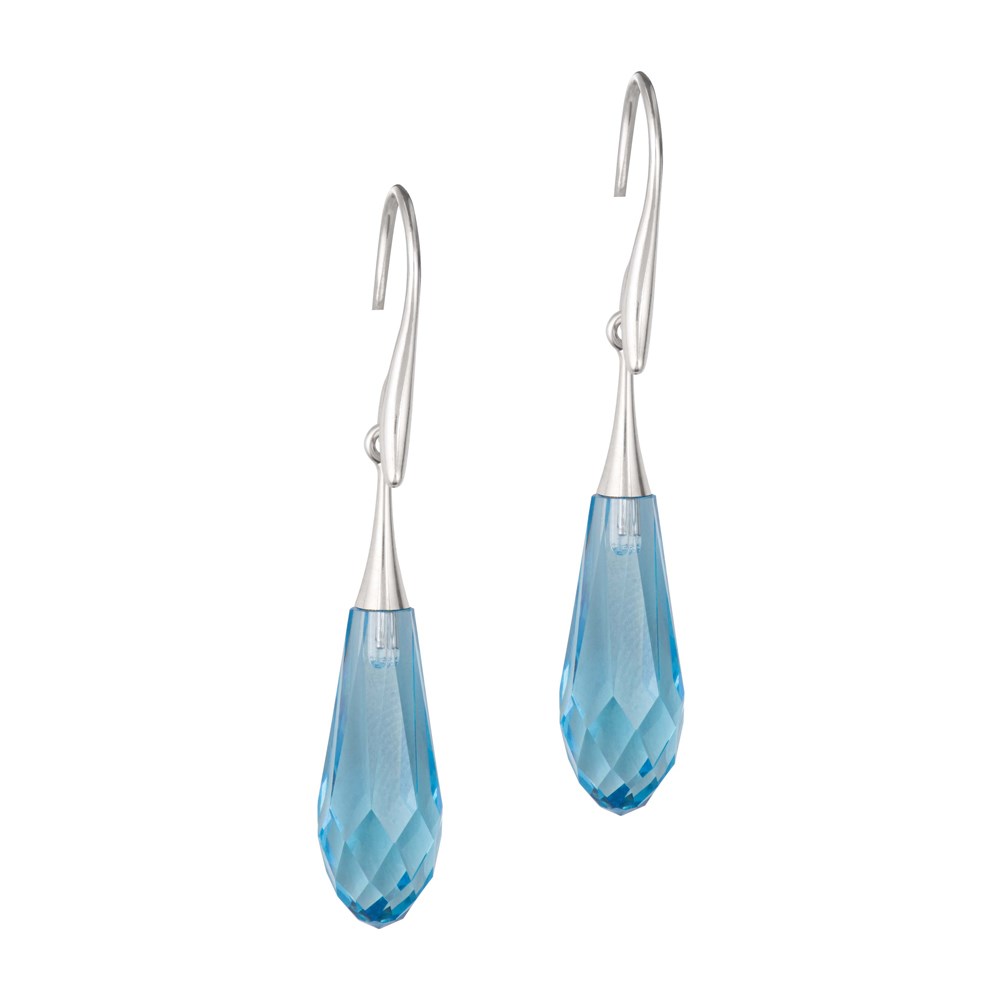 Swarovski Kristalli Drop Küpe