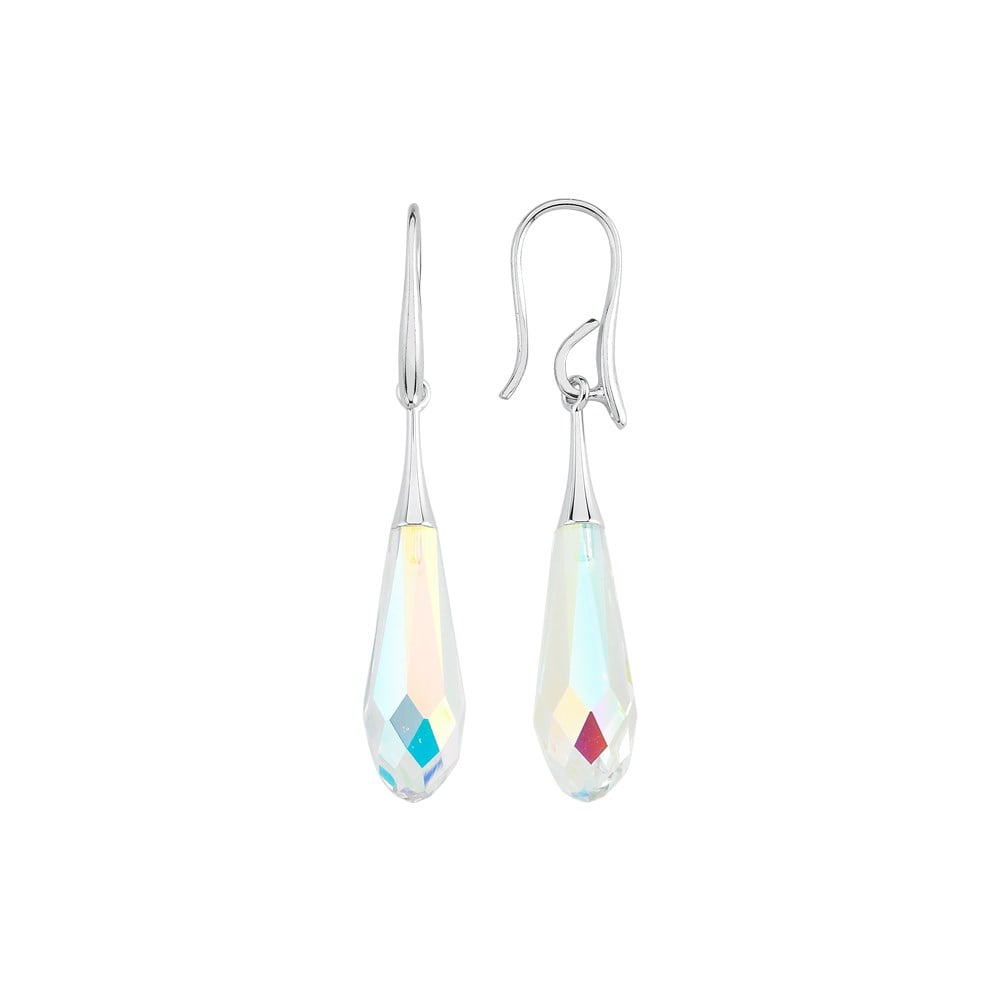 Swarovski Kristalli Drop Küpe
