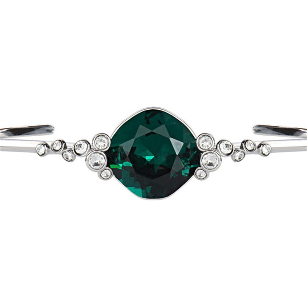 Swarovski Taşlı Kare Bileklik