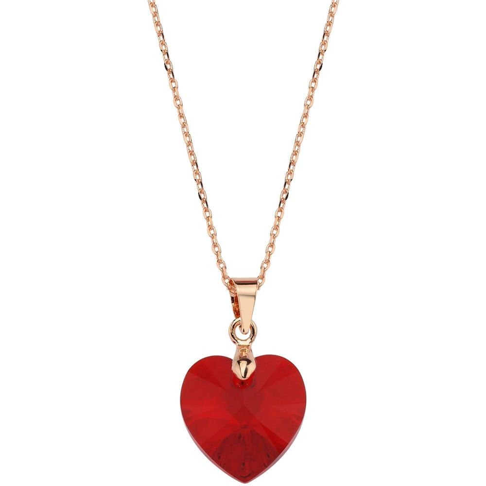Swarovski Xilion Heart Kolye