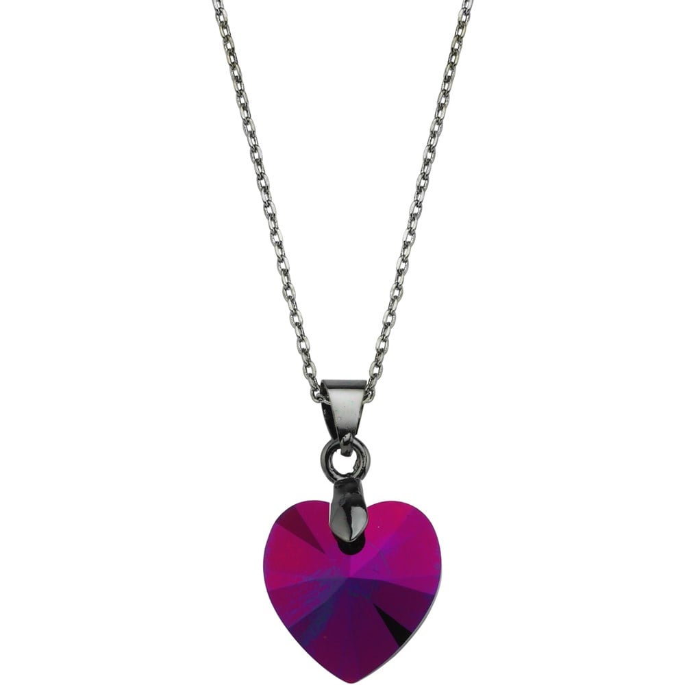 Swarovski Xilion Heart Kolye