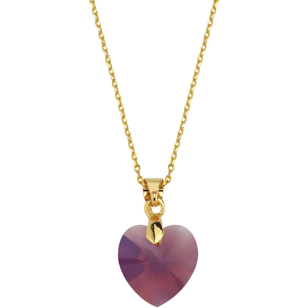 Swarovski Xilion Heart Kolye