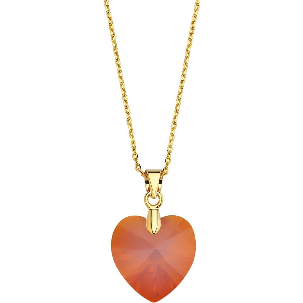 Swarovski Xilion Heart Kolye