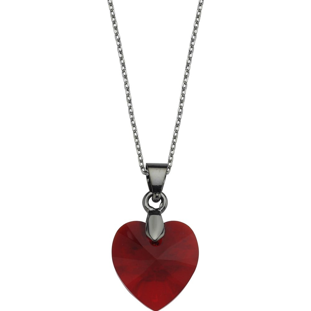 Swarovski Xilion Heart Kolye