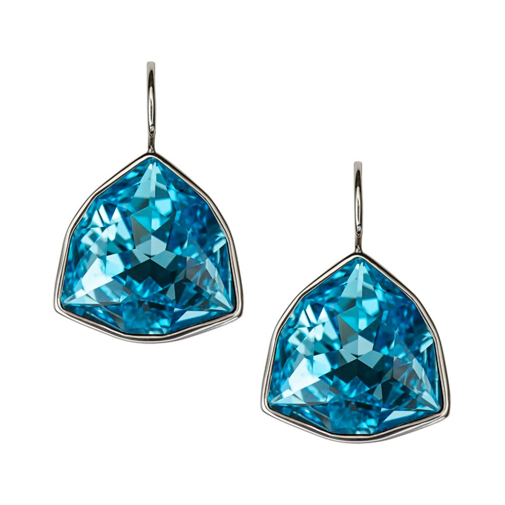 Trilliant Swarovski Kristalli Küpe
