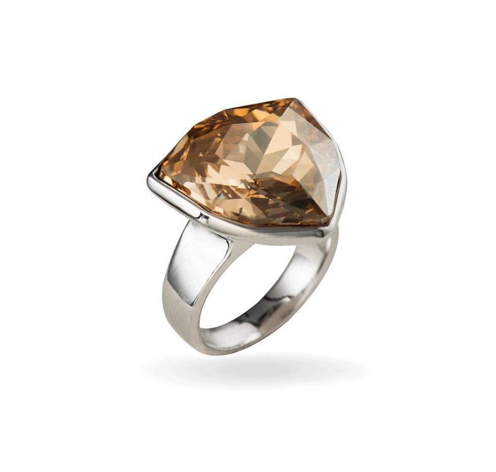 Trilliant Swarovski Kristalli Yüzük