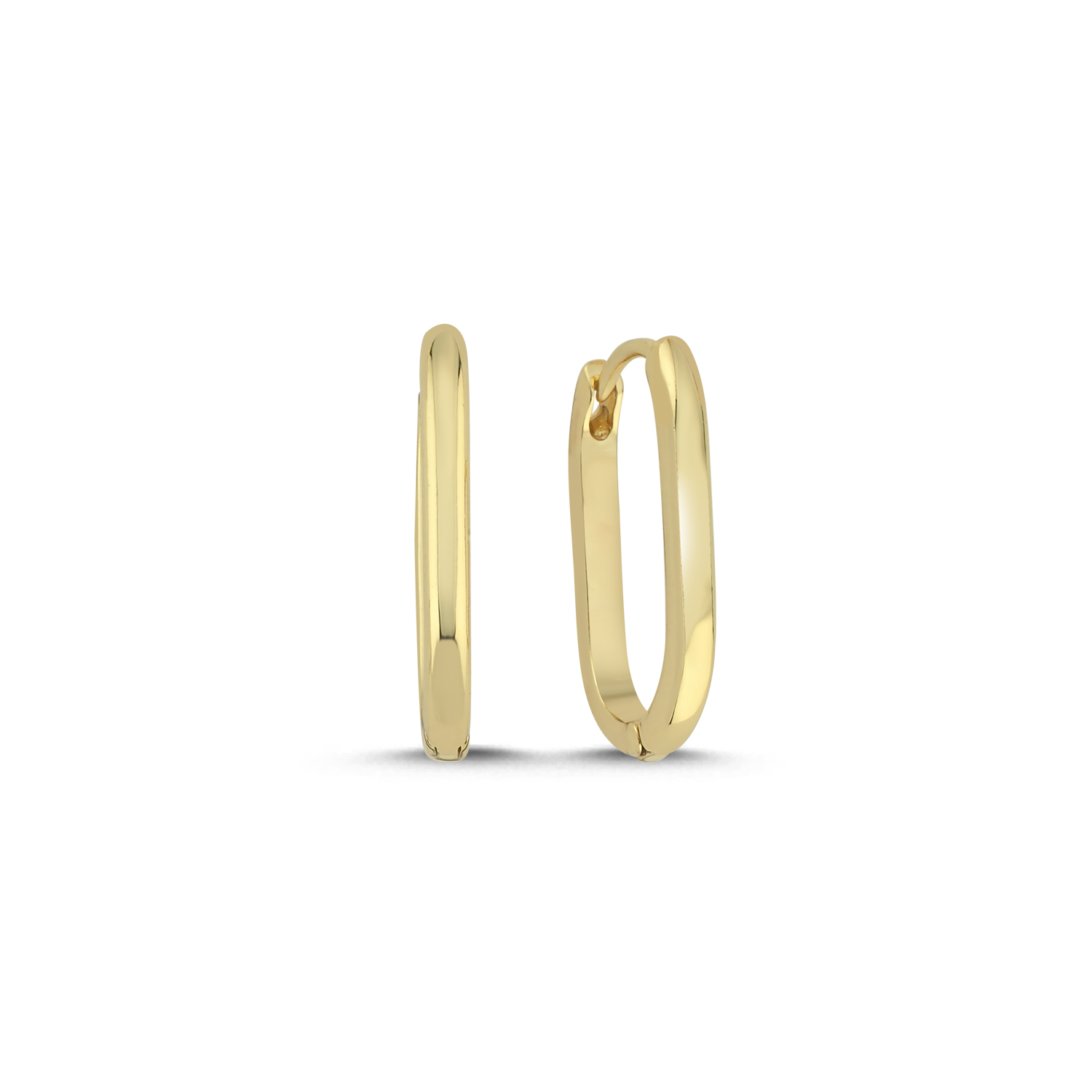 Wire Gold Küpe