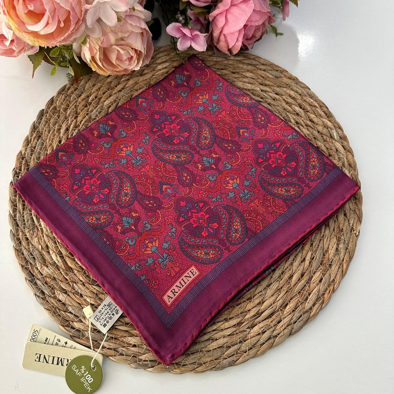 Armine Sura İpek Eşarp 2026-2027 Son Bahar Kış PKF9609D-07