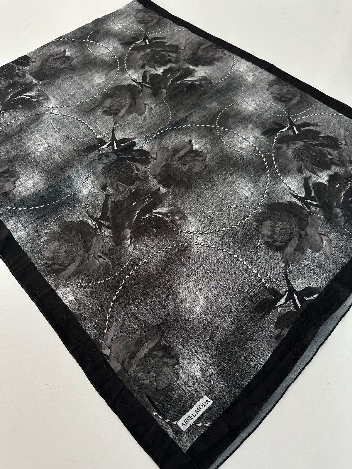 ARSEL MODA Desenli Kraş Şal BCA0101