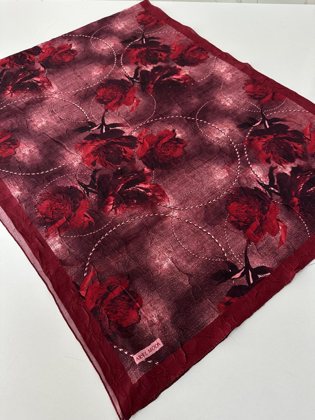 ARSEL MODA Desenli Kraş Şal BCA0102