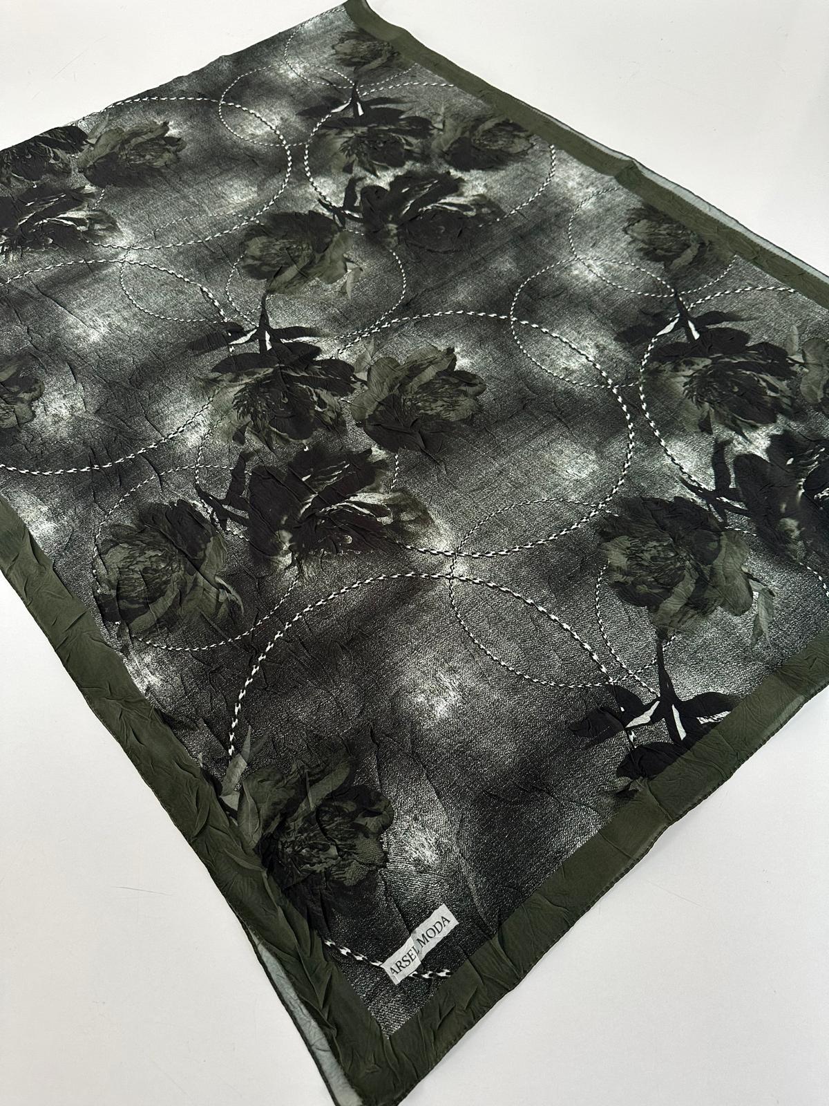 ARSEL MODA Desenli Kraş Şal BCA0103