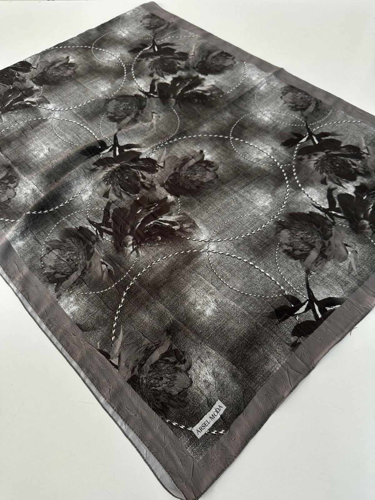 ARSEL MODA Desenli Kraş Şal BCA0104