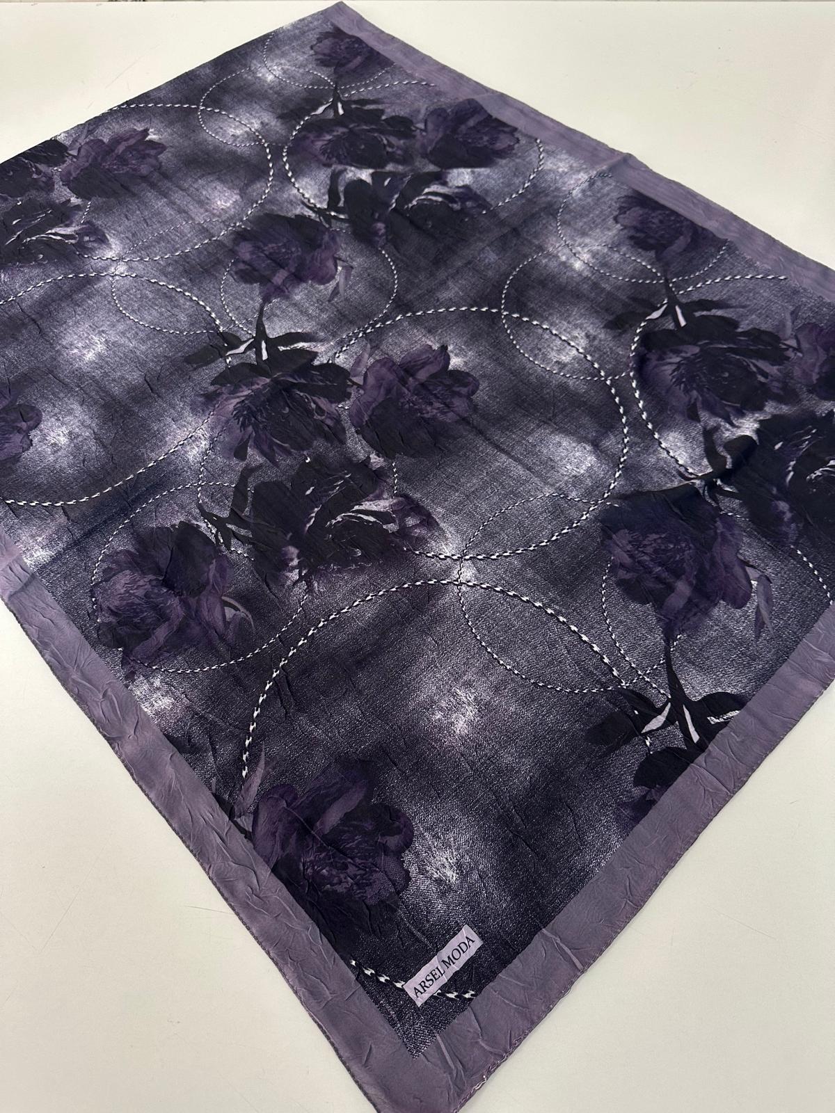 ARSEL MODA Desenli Kraş Şal BCA0106