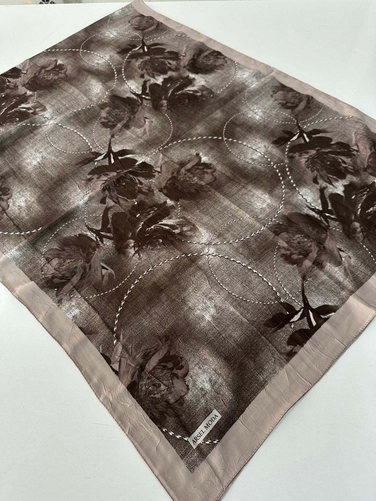ARSEL MODA Desenli Kraş Şal BCA0111