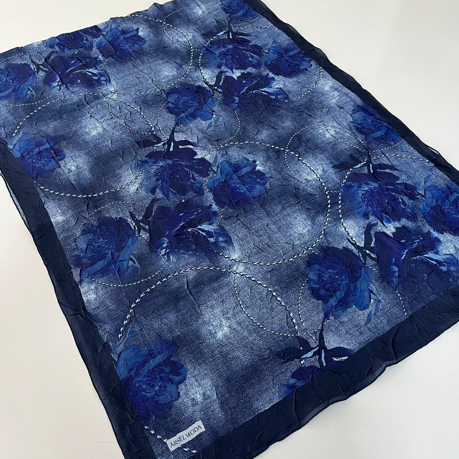 ARSEL MODA Desenli Kraş Şal BCA0121