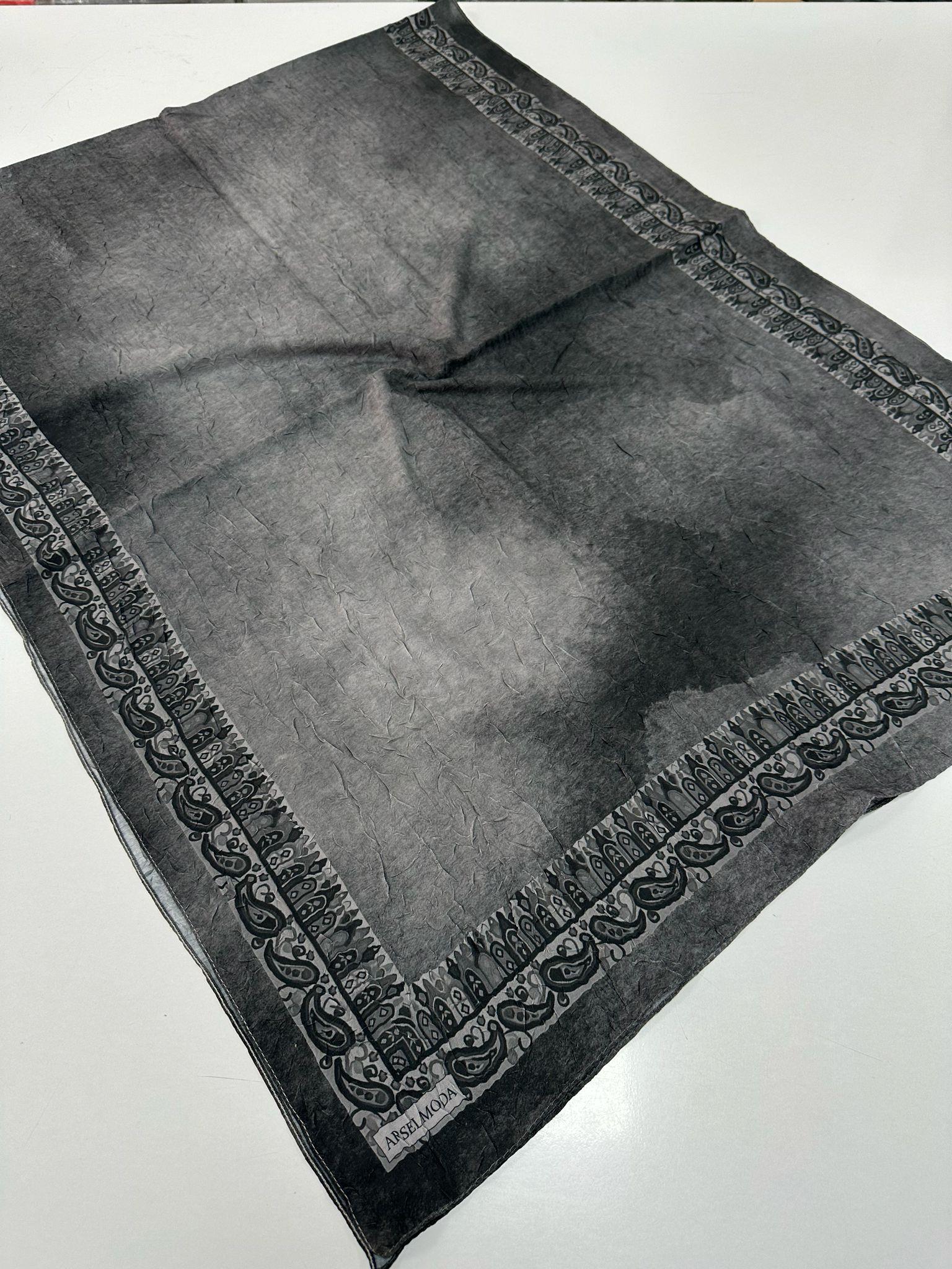 ARSEL MODA Desenli Kraş Şal BCA0501
