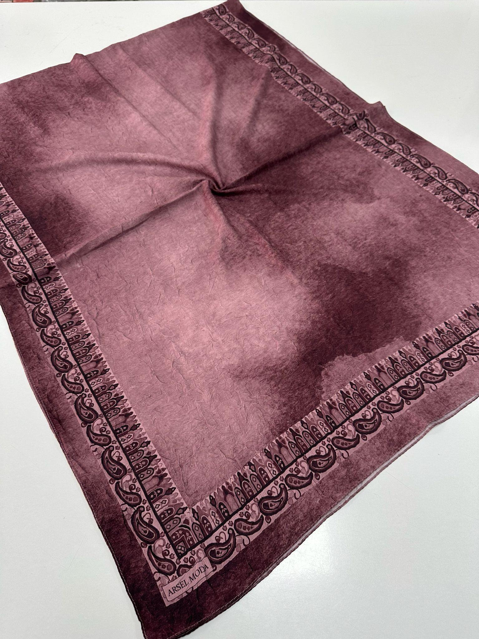 ARSEL MODA Desenli Kraş Şal BCA0502