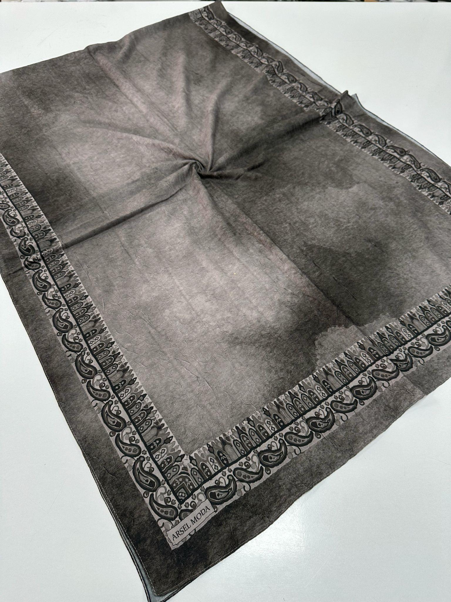 ARSEL MODA Desenli Kraş Şal BCA0507