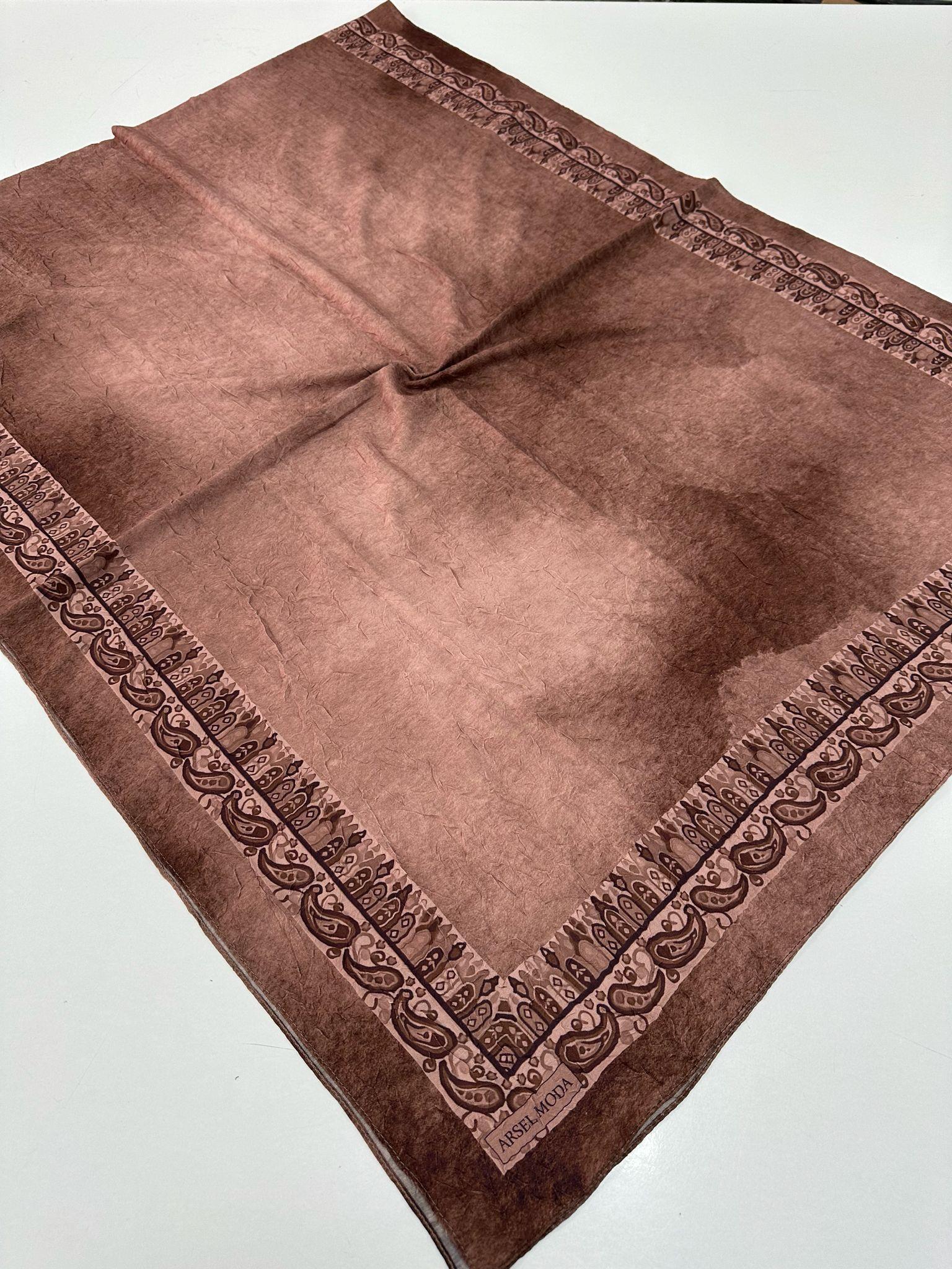 ARSEL MODA Desenli Kraş Şal BCA0509
